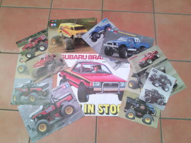 Tamiya Collectors Vintage Posters Trucks